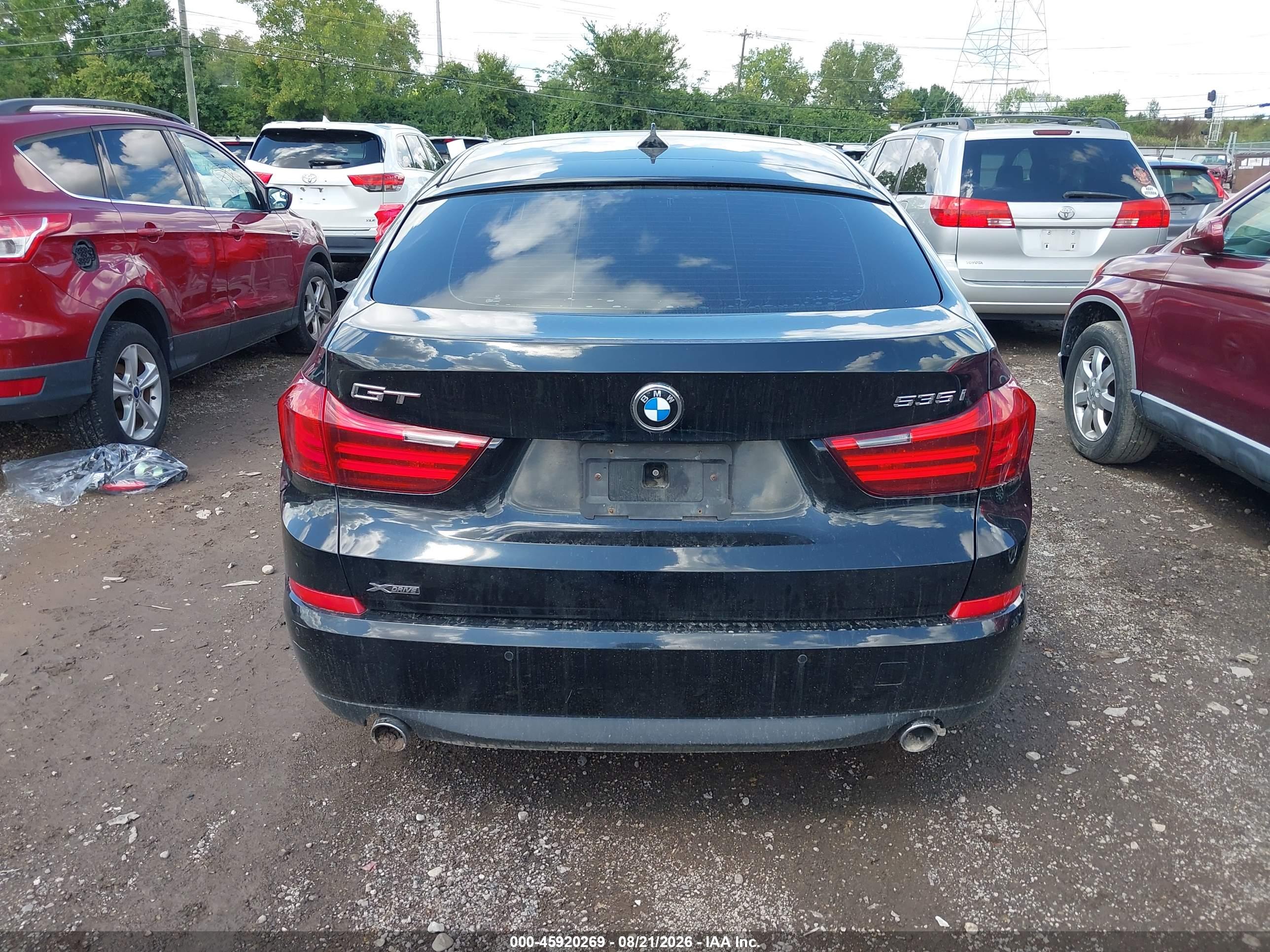 2015 BMW 535I GRAN TURISMO XDRIVE