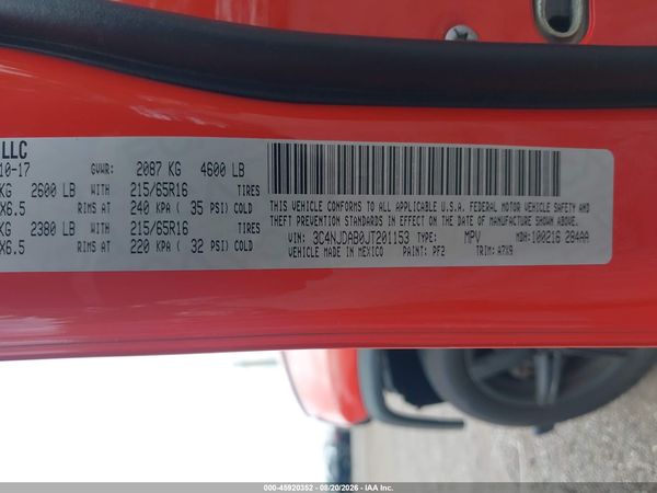 2018 JEEP COMPASS SPORT 4X4