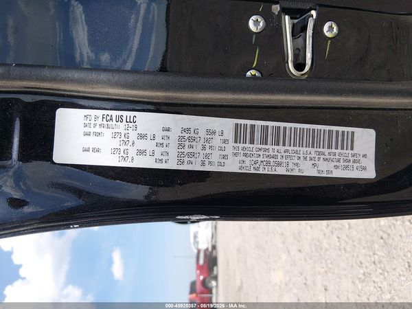 2020 JEEP CHEROKEE LATITUDE 4X4