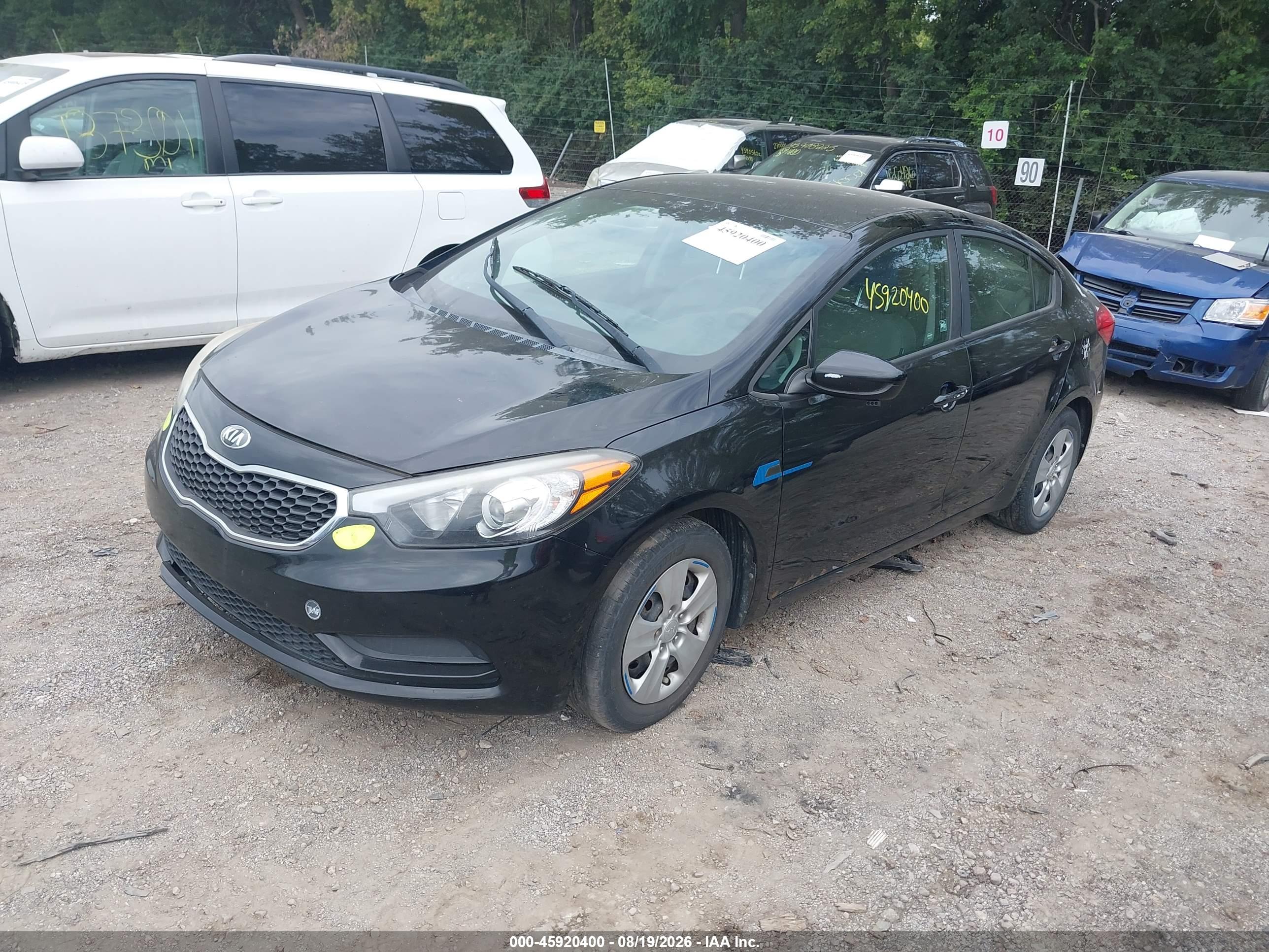 2016 KIA FORTE LX