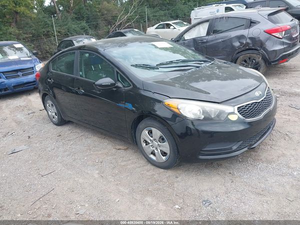 2016 KIA FORTE LX