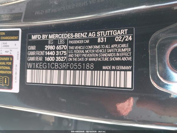 2024 MERCEDES-BENZ EQE 350 4MATIC