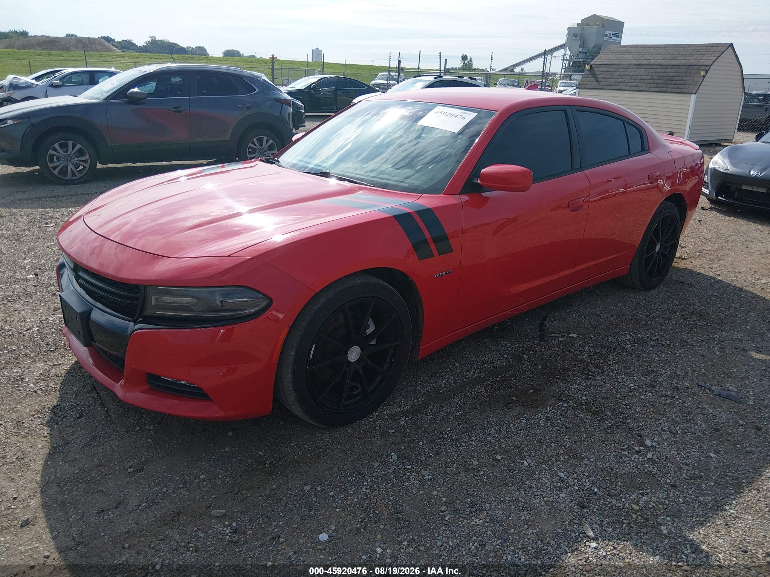 2016 DODGE CHARGER R/T — I2