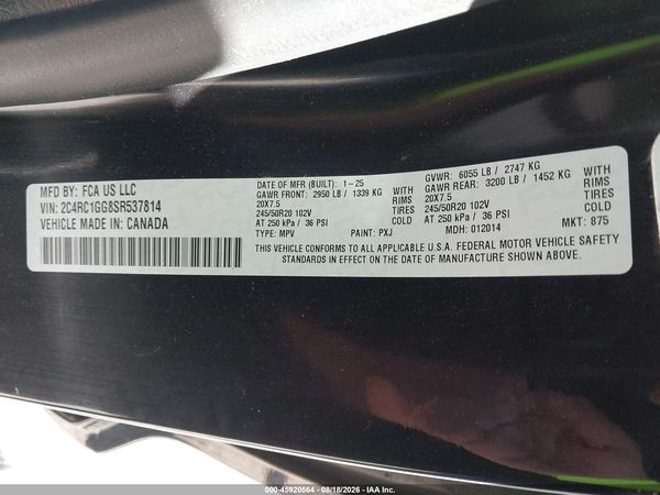 2025 CHRYSLER PACIFICA LIMITED