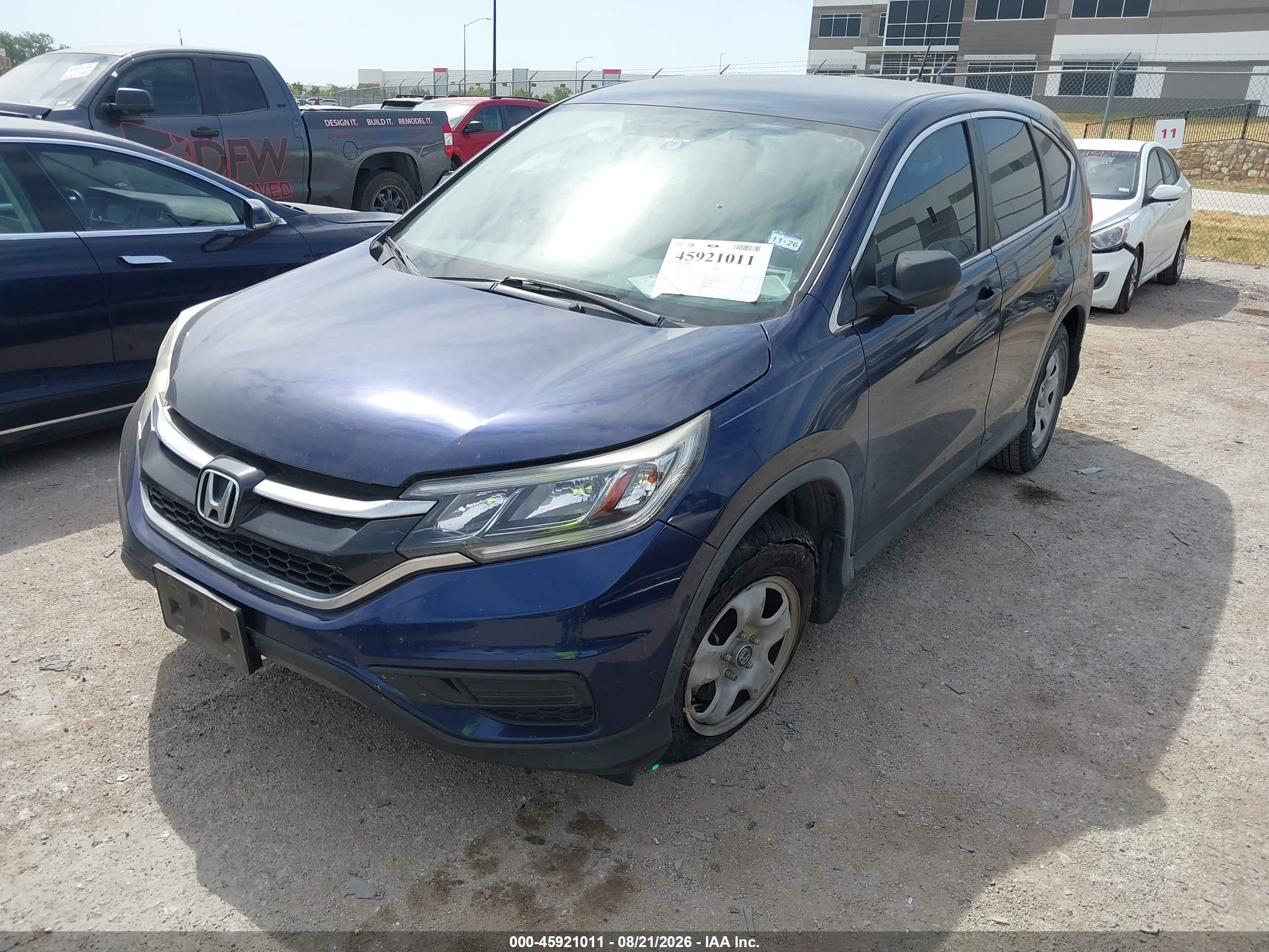 2015 HONDA CR-V LX — I2
