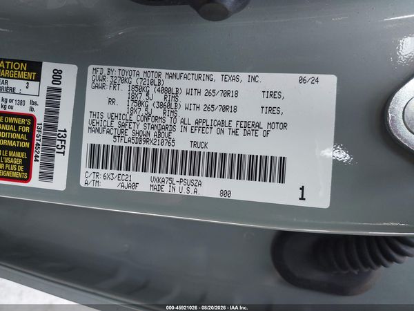 2024 TOYOTA TUNDRA SR5