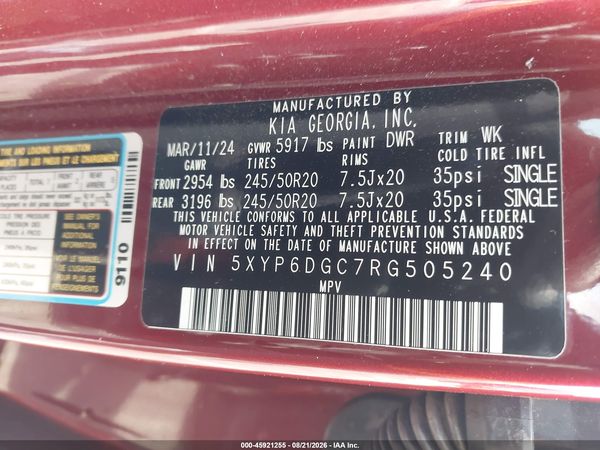 2024 KIA TELLURIDE S