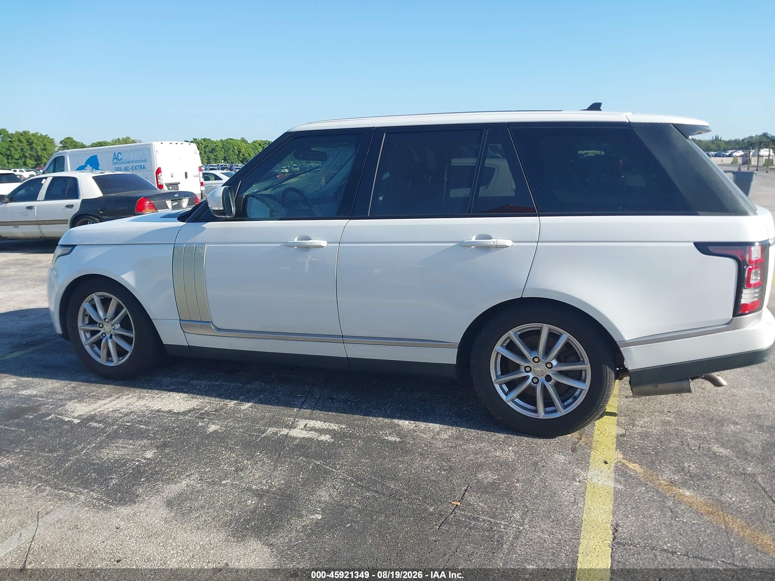 2016 LAND ROVER RANGE ROVER