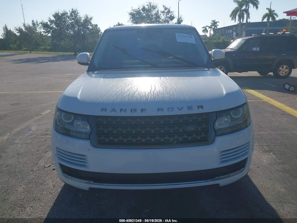 2016 LAND ROVER RANGE ROVER