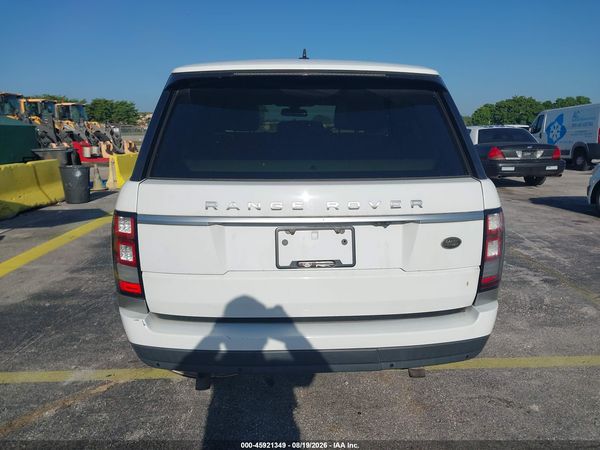 2016 LAND ROVER RANGE ROVER