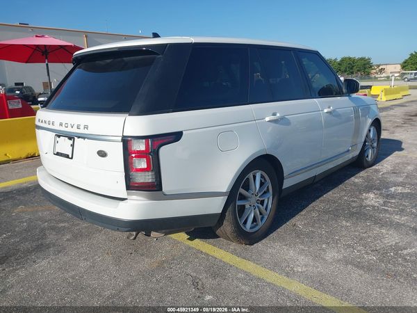 2016 LAND ROVER RANGE ROVER