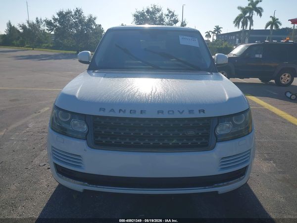 2016 LAND ROVER RANGE ROVER
