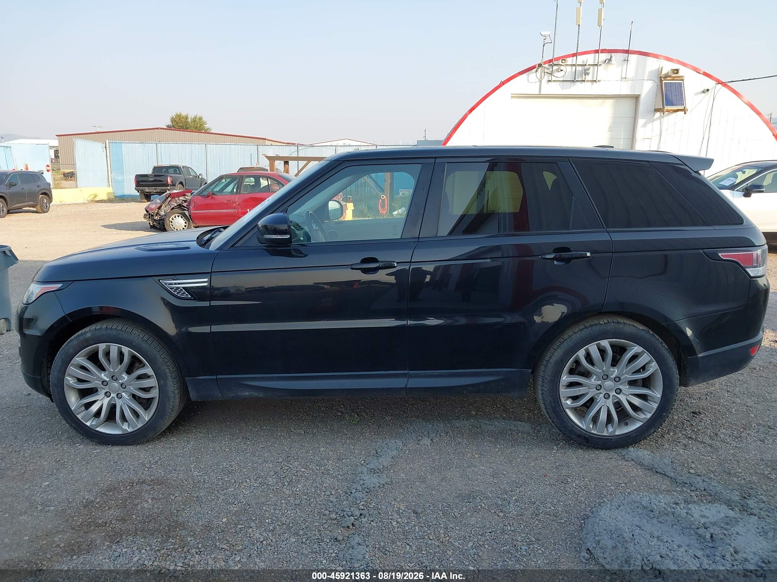 2014 LAND ROVER RANGE ROVER SPORT 3.0L V6 SUPERCHARGED HSE