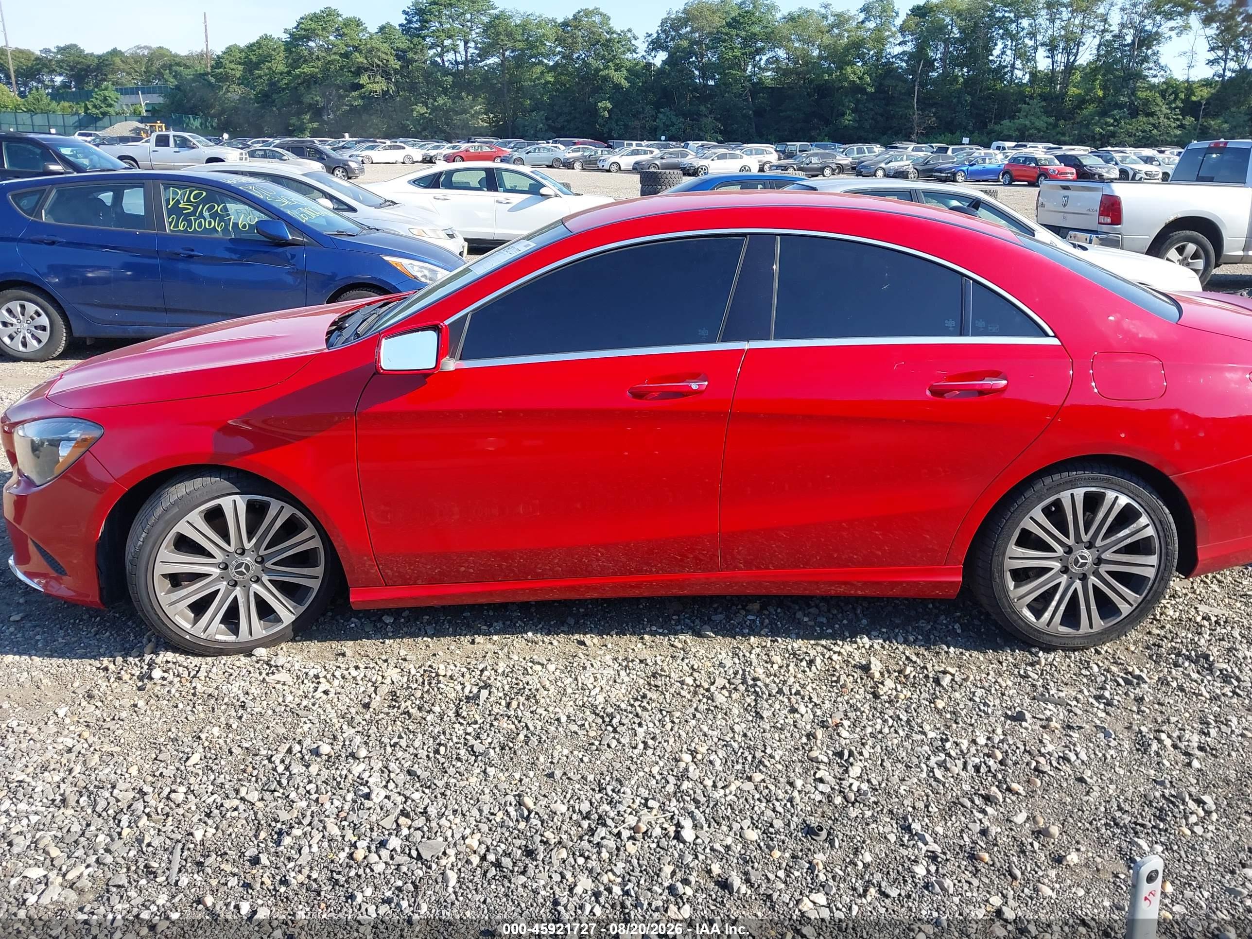 2018 MERCEDES-BENZ CLA 250 4MATIC