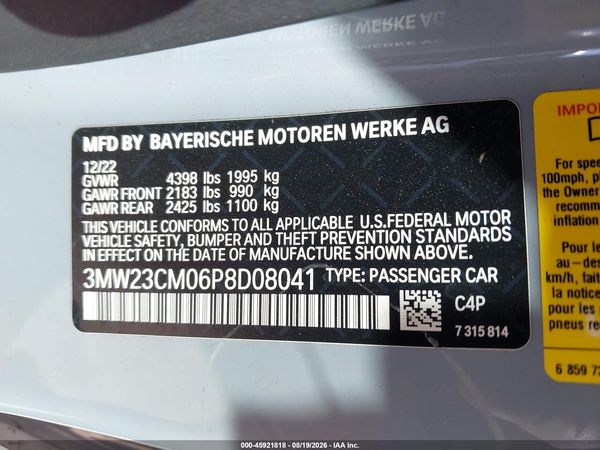 2023 BMW 230 I