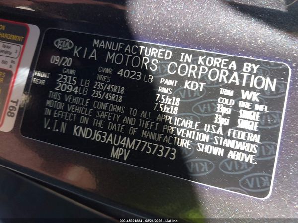2021 KIA SOUL GT-LINE