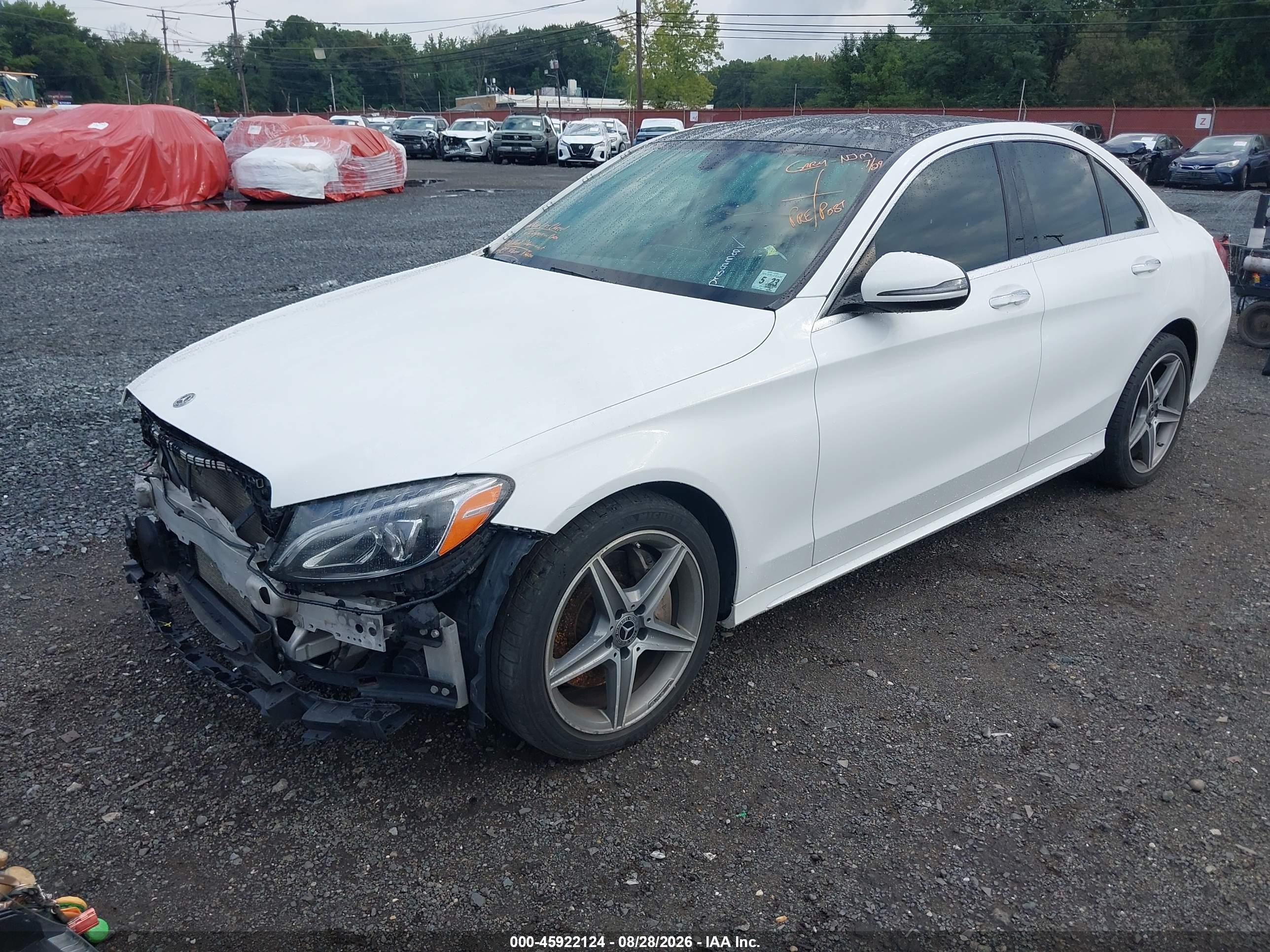 2018 MERCEDES-BENZ C 300 4MATIC — I2
