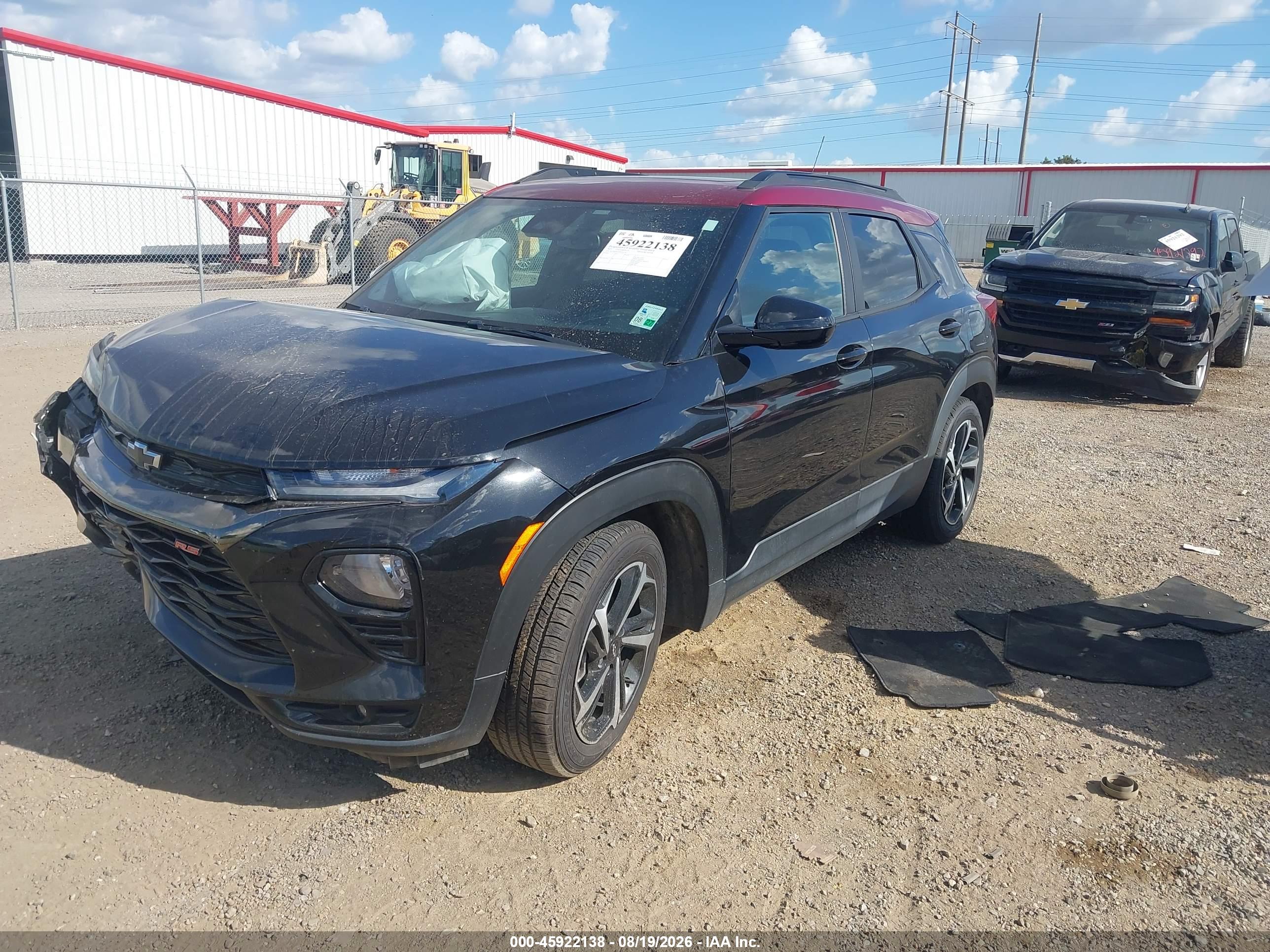 2022 CHEVROLET TRAILBLAZER FWD RS — I2