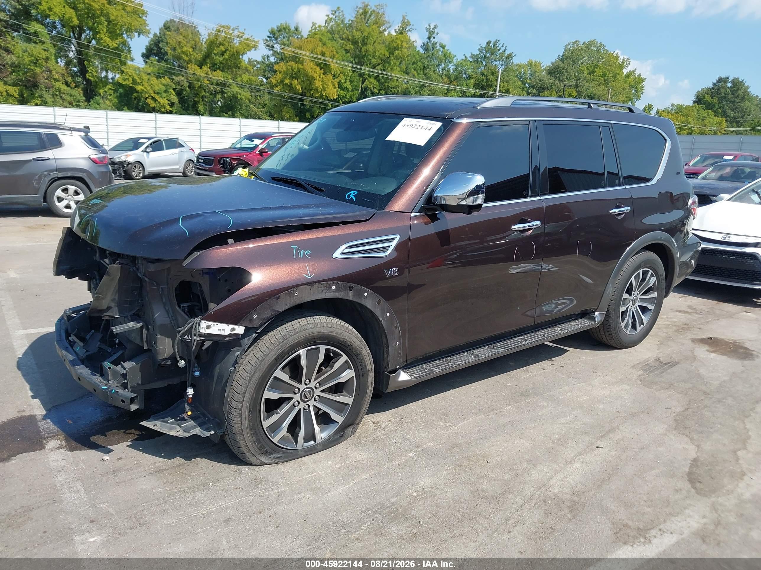 2020 NISSAN ARMADA SL 2WD — I2