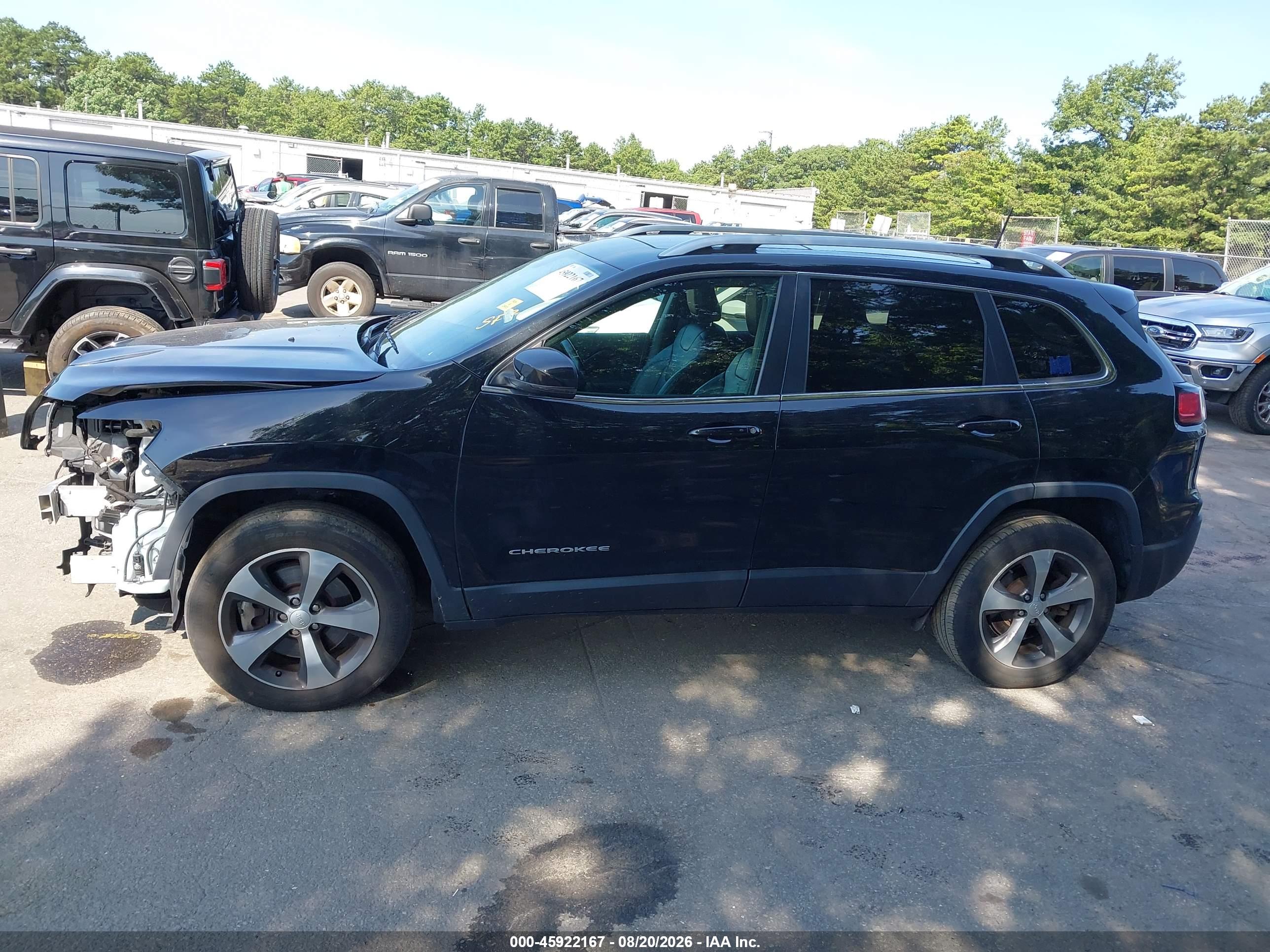 2019 JEEP CHEROKEE LIMITED 4X4