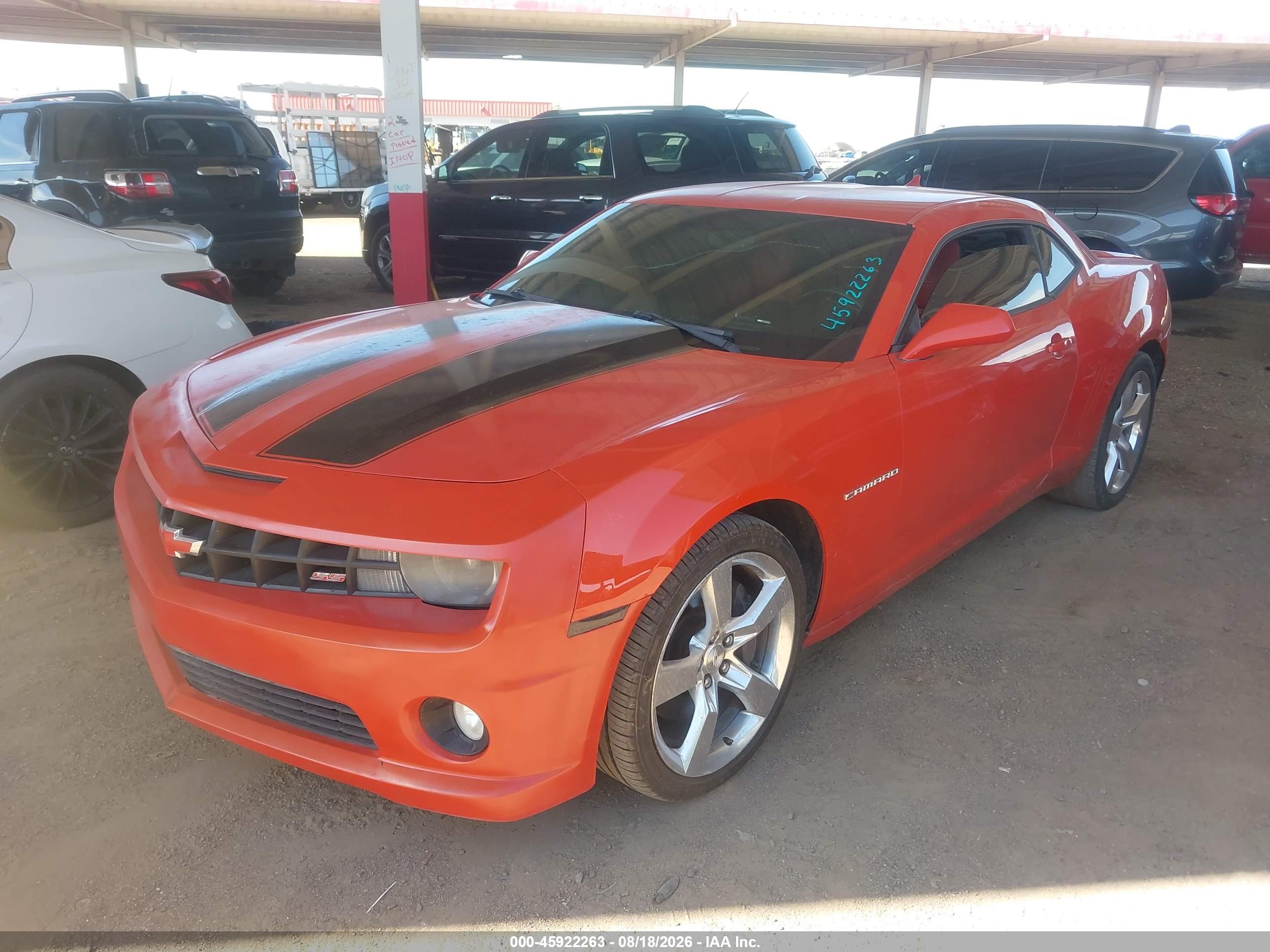 2012 CHEVROLET CAMARO 2SS — I2