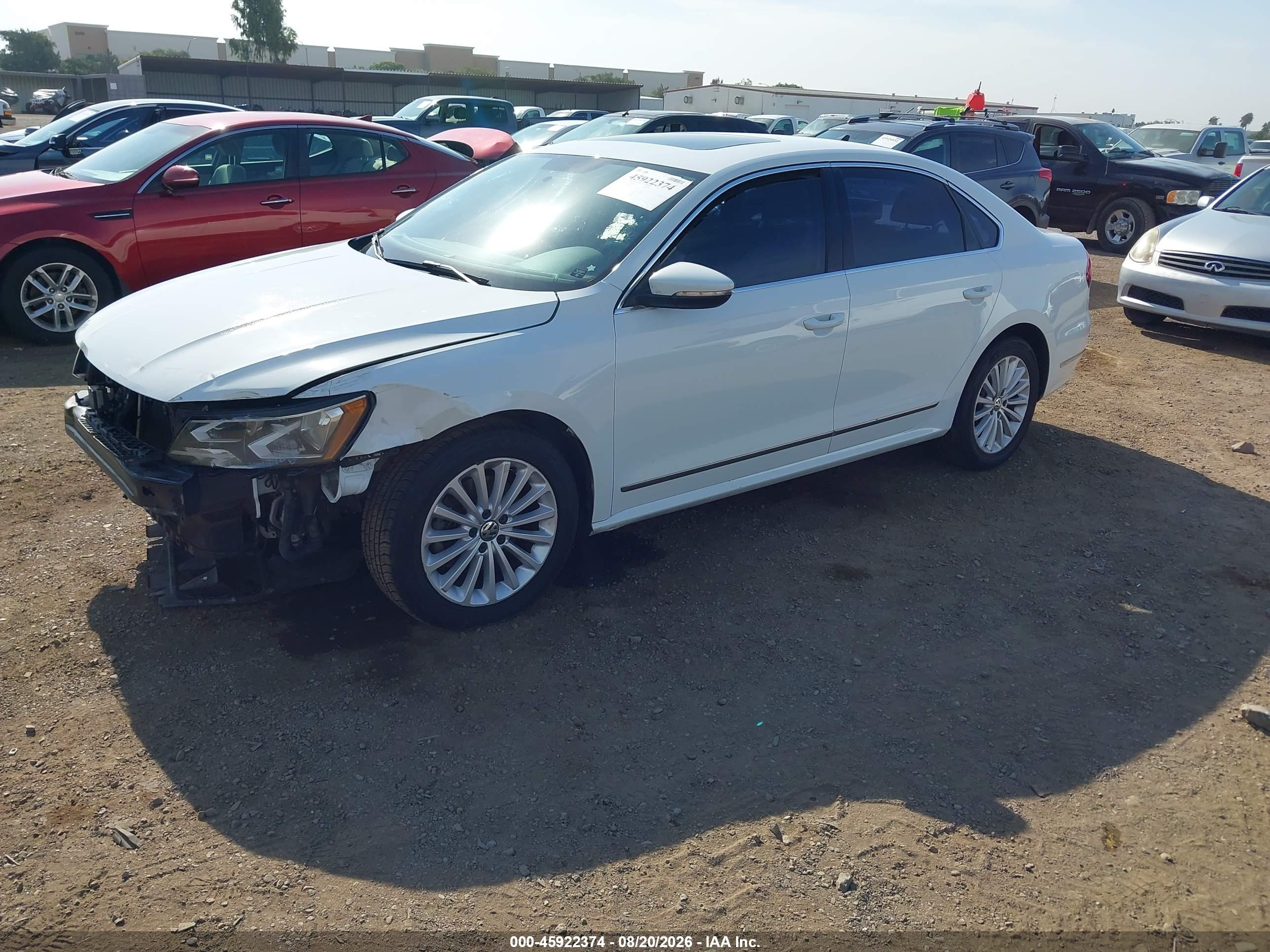 2017 VOLKSWAGEN PASSAT 1.8T SE — I2