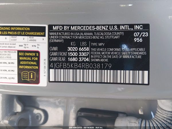 2024 MERCEDES-BENZ GLE 450 4MATIC