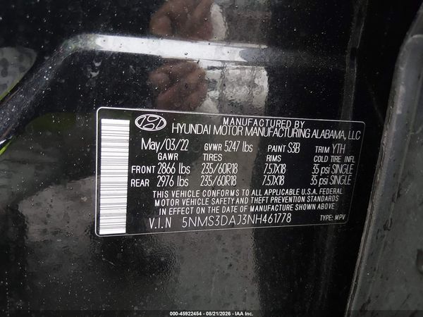 2022 HYUNDAI SANTA FE SEL