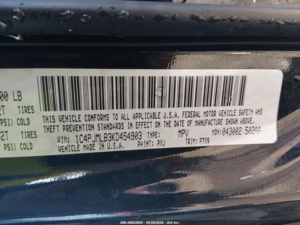 2019 JEEP CHEROKEE LATITUDE PLUS 4X4
