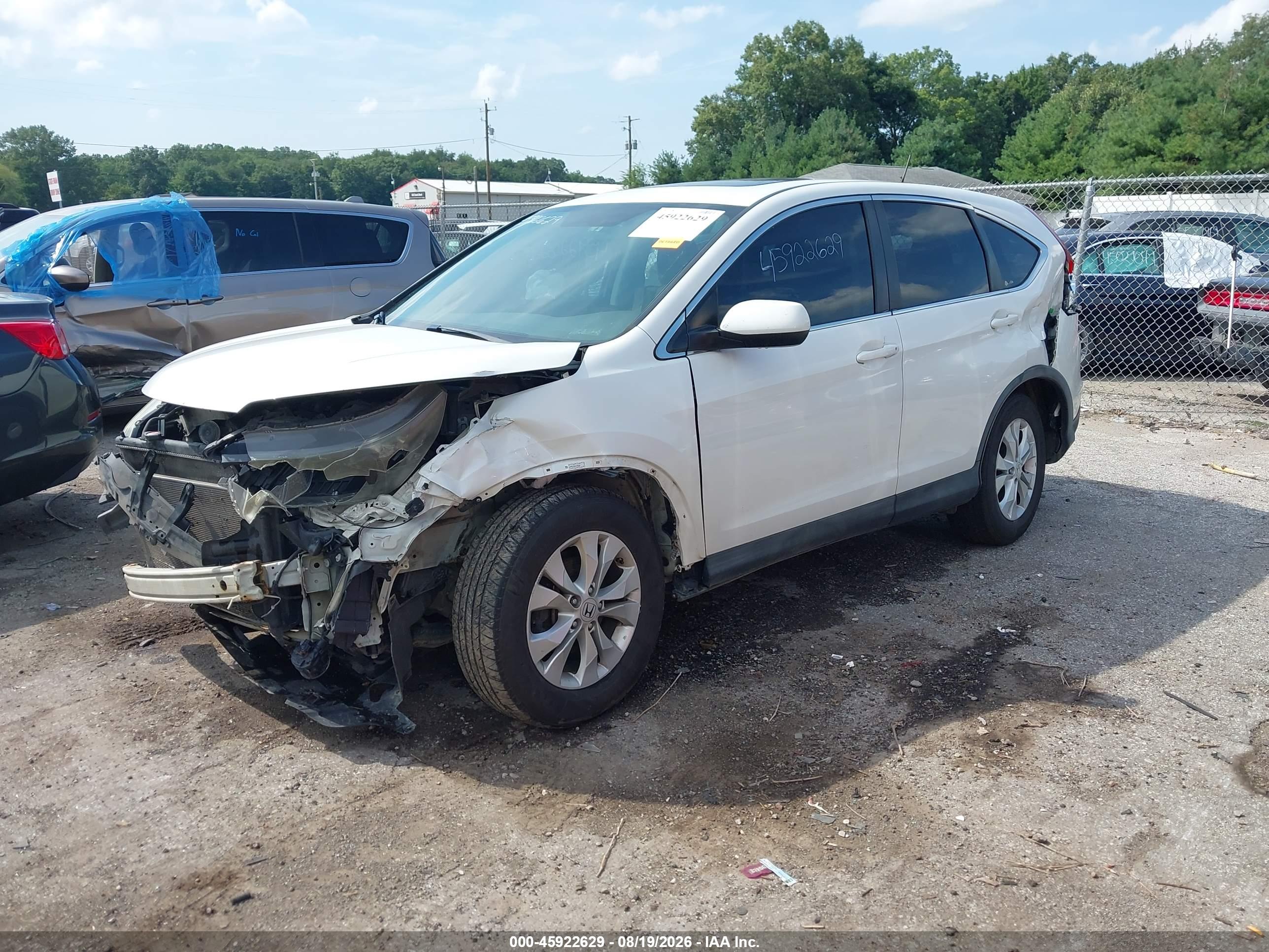 2012 HONDA CR-V EX — I2