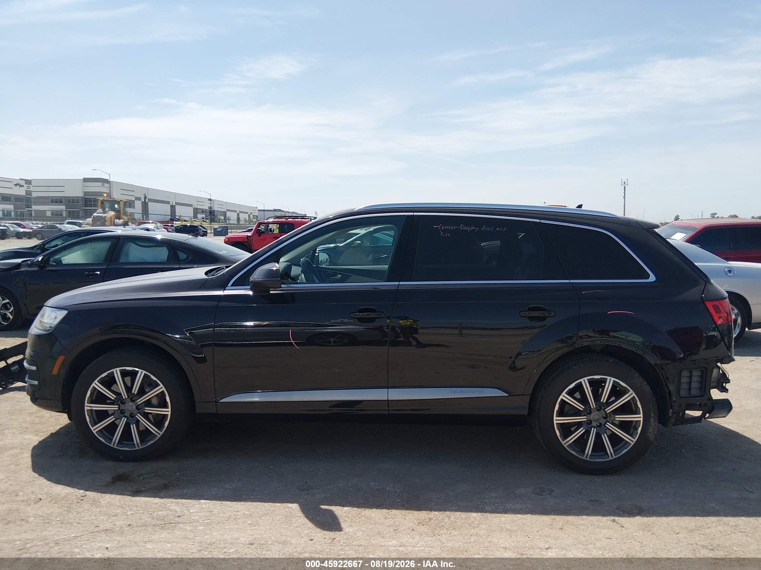 2017 AUDI Q7 3.0T PREMIUM