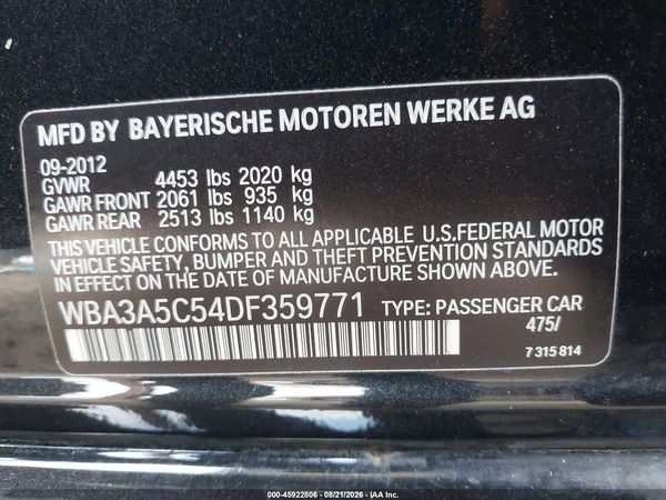 2013 BMW 328I