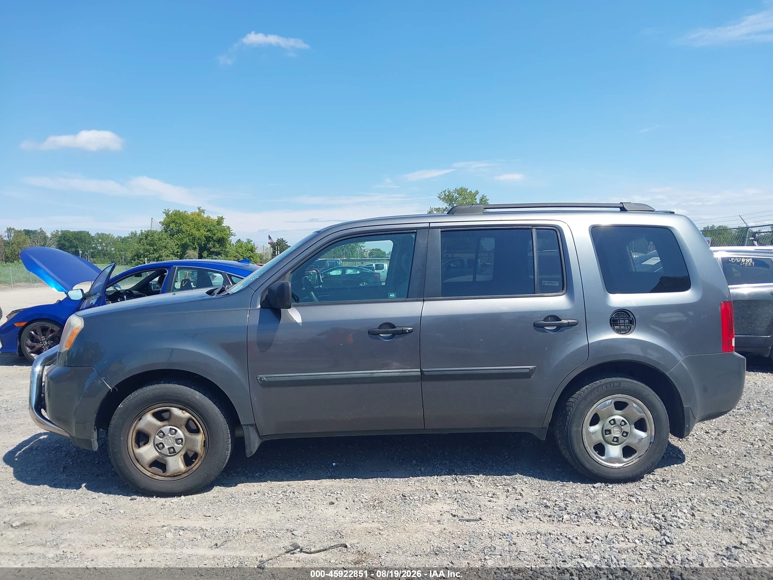 2012 HONDA PILOT LX
