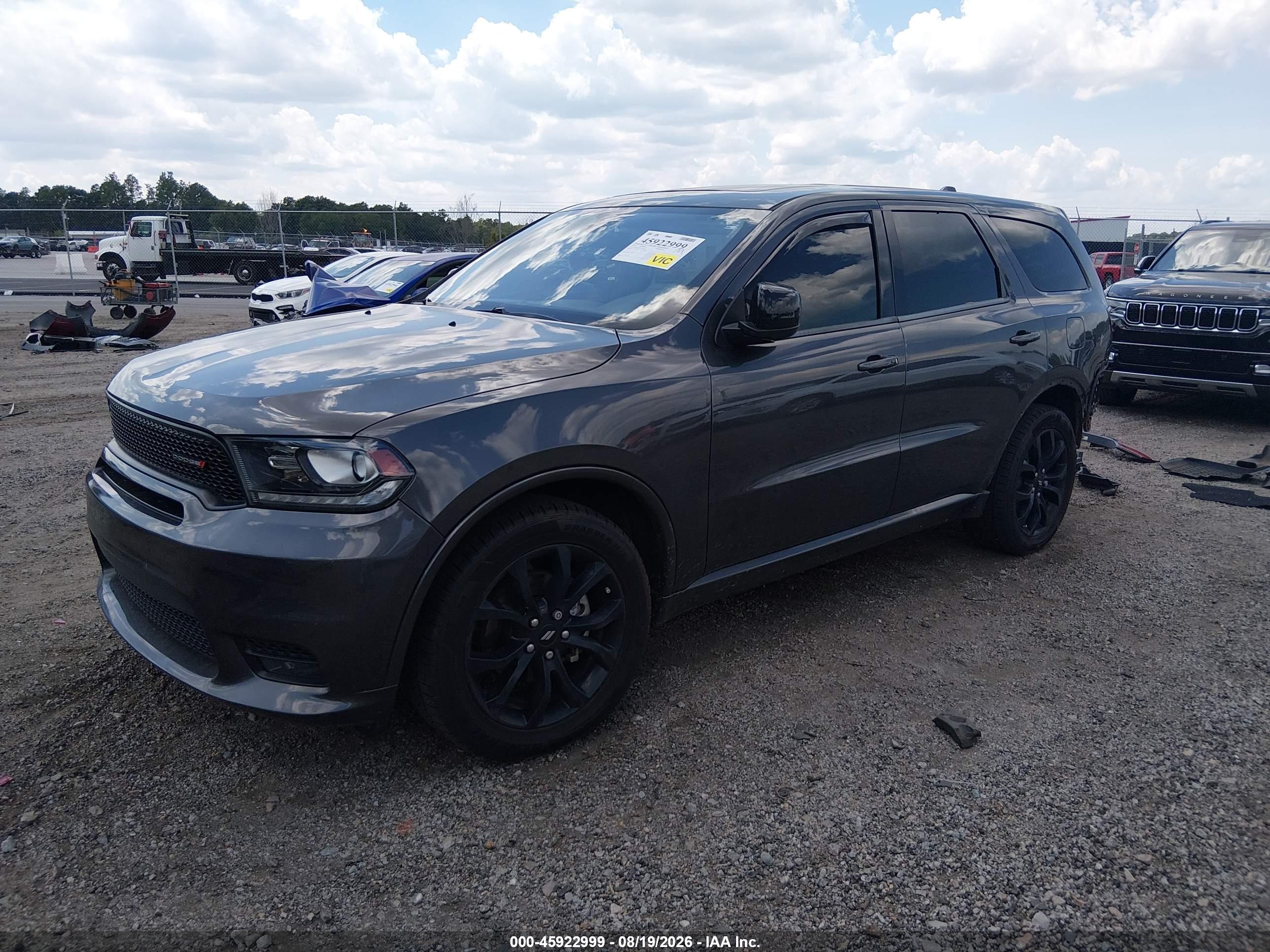 2020 DODGE DURANGO GT RWD — I2
