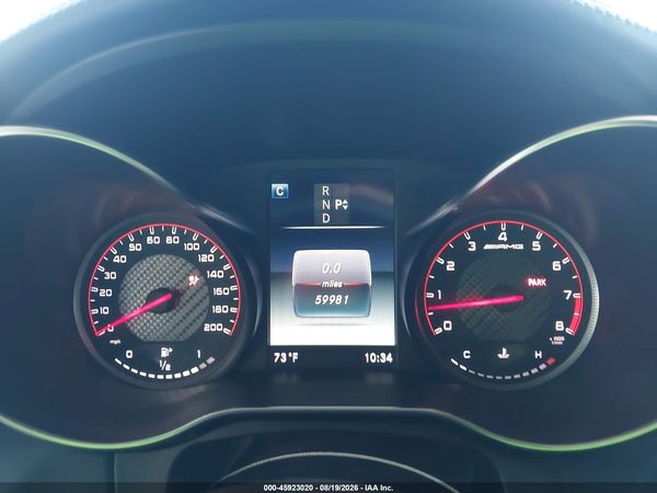 2018 MERCEDES-BENZ AMG C 63 S