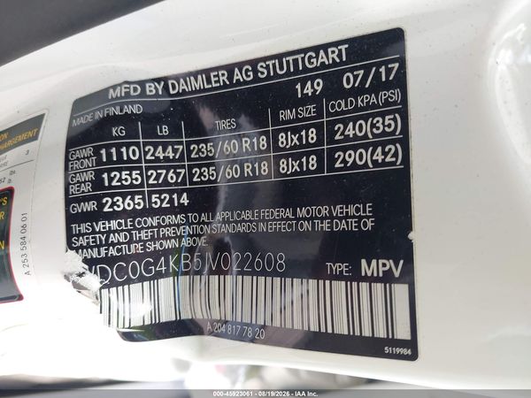 2018 MERCEDES-BENZ GLC 300 4MATIC