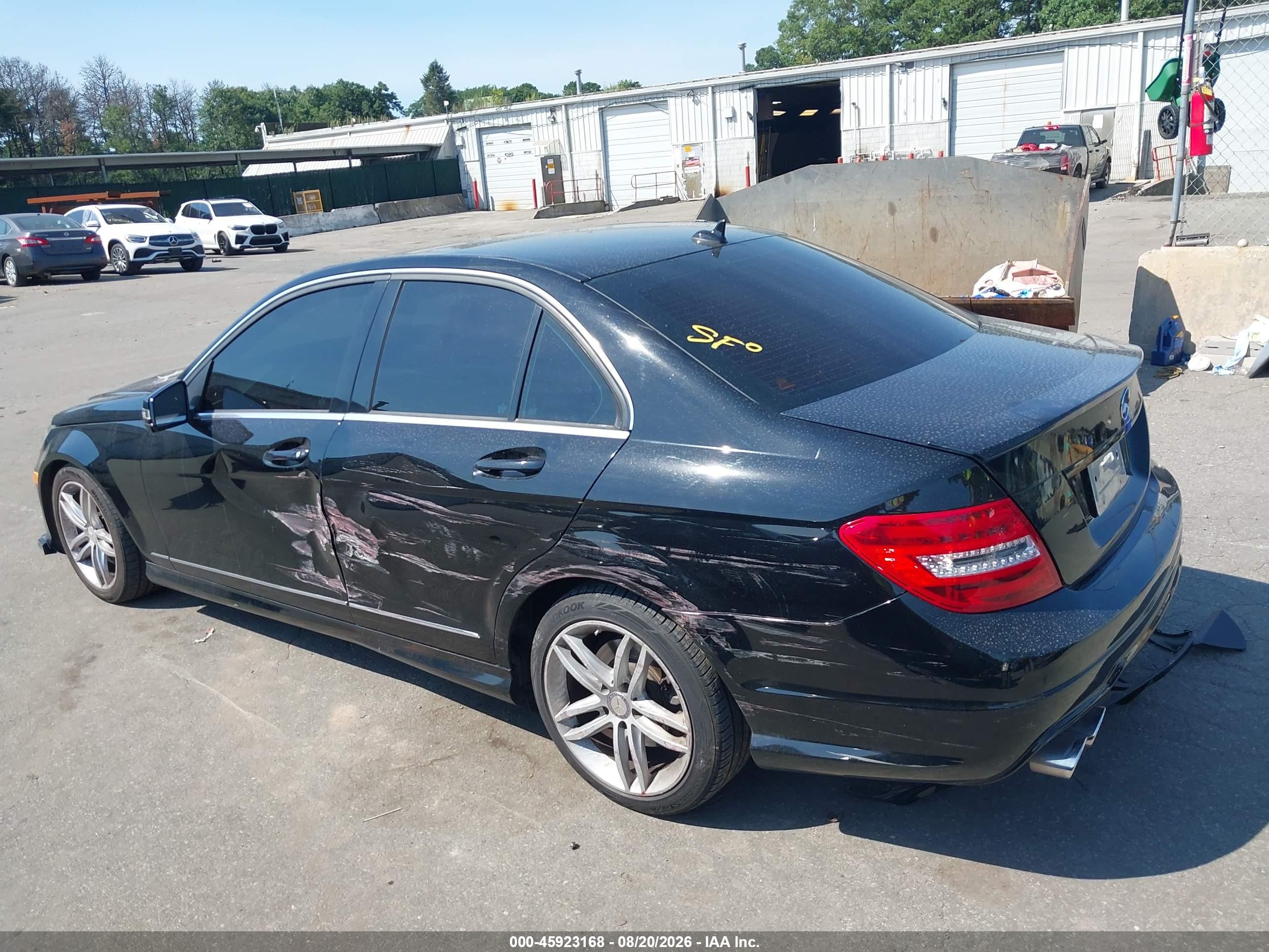 2013 MERCEDES-BENZ C 300 SPORT 4MATIC