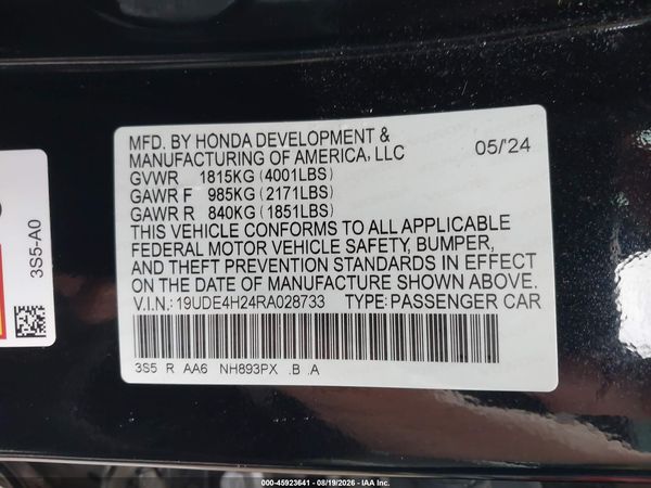 2024 ACURA INTEGRA BASE