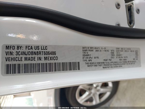 2024 JEEP COMPASS LATITUDE 4X4