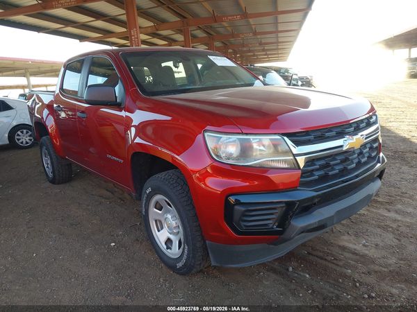 2021 CHEVROLET COLORADO 2WD  SHORT BOX WT — I1