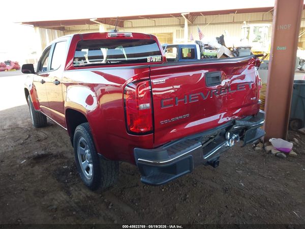 2021 CHEVROLET COLORADO 2WD  SHORT BOX WT — I3