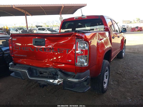 2021 CHEVROLET COLORADO 2WD  SHORT BOX WT — I4
