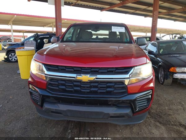 2021 CHEVROLET COLORADO 2WD  SHORT BOX WT — I115