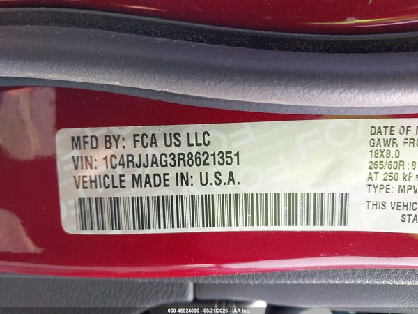 2024 JEEP GRAND CHEROKEE L LAREDO 4X2