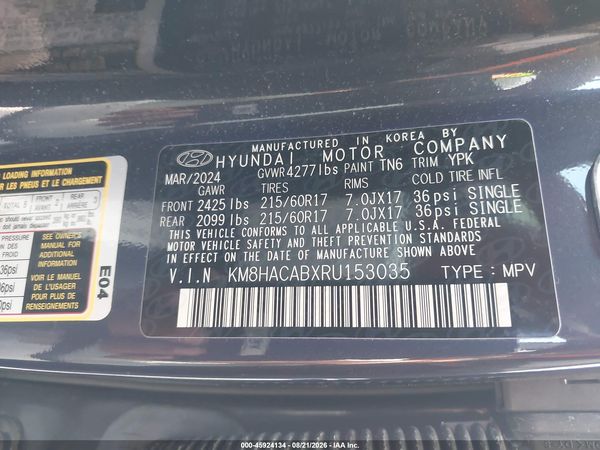 2024 HYUNDAI KONA SE