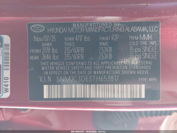 2026 HYUNDAI TUCSON SEL PREMIUM