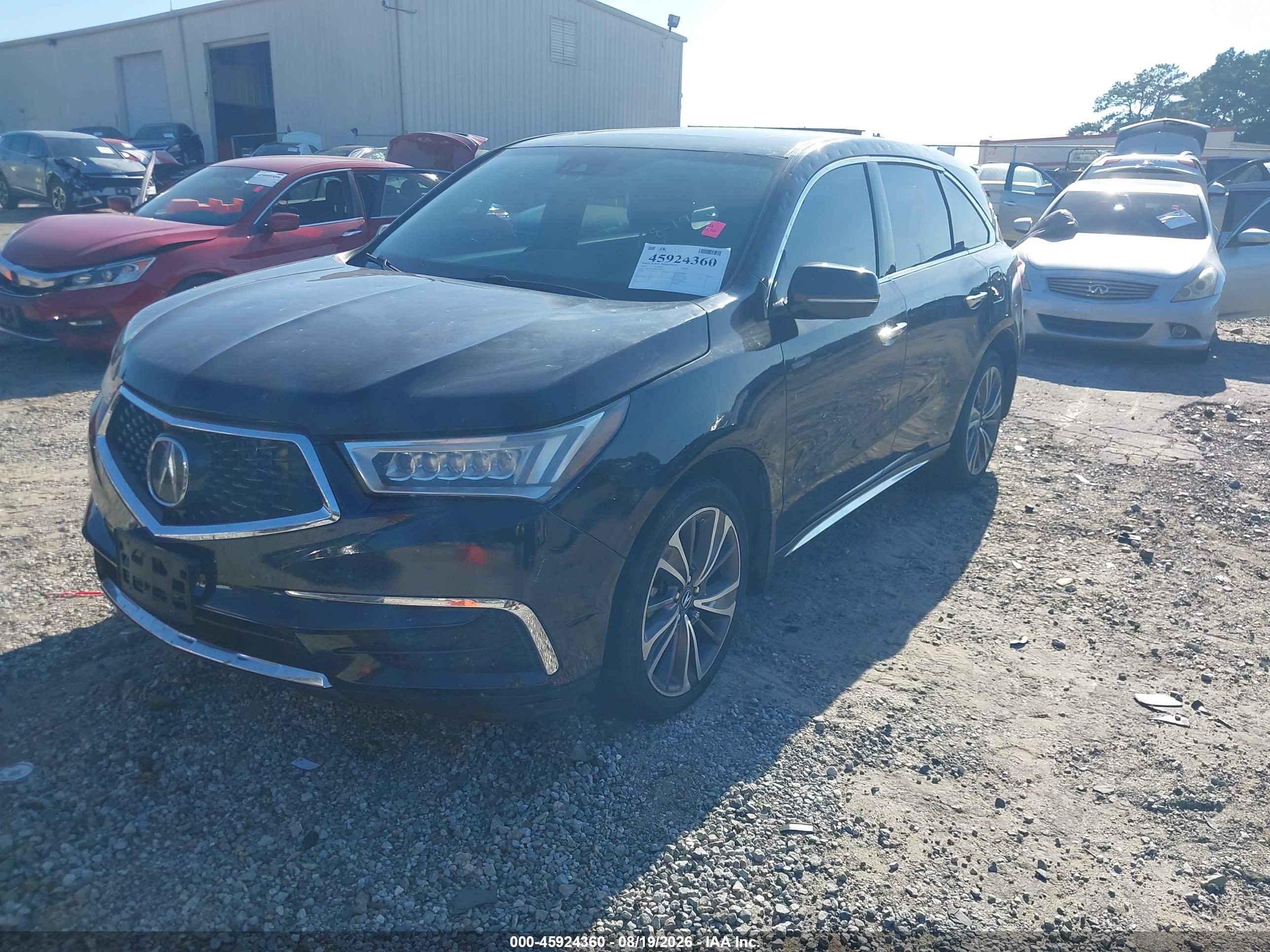 2019 ACURA MDX TECH PKG — I2