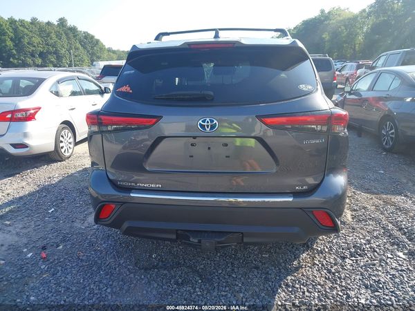 2020 TOYOTA HIGHLANDER HYBRID XLE