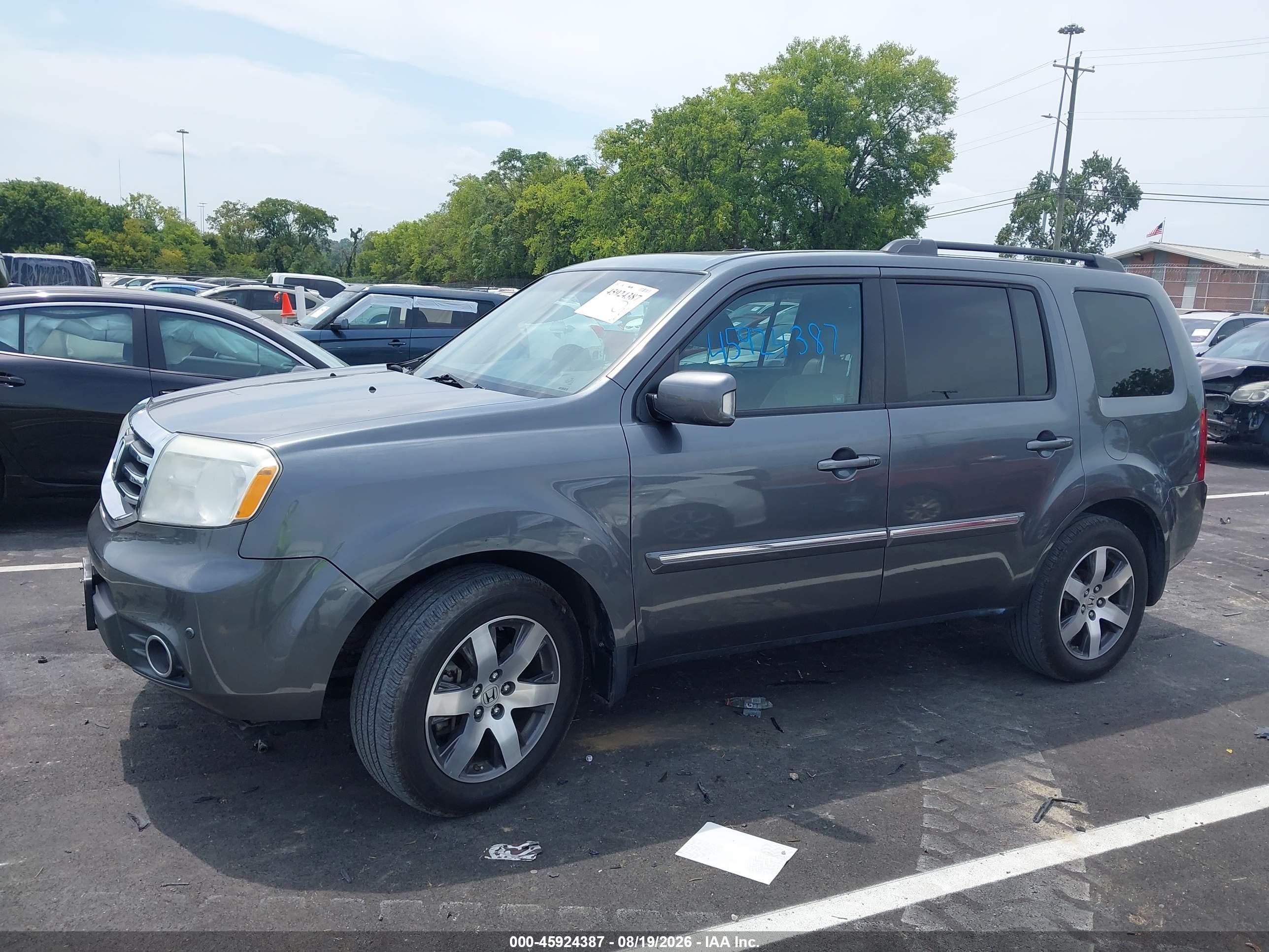2012 HONDA PILOT TOURING