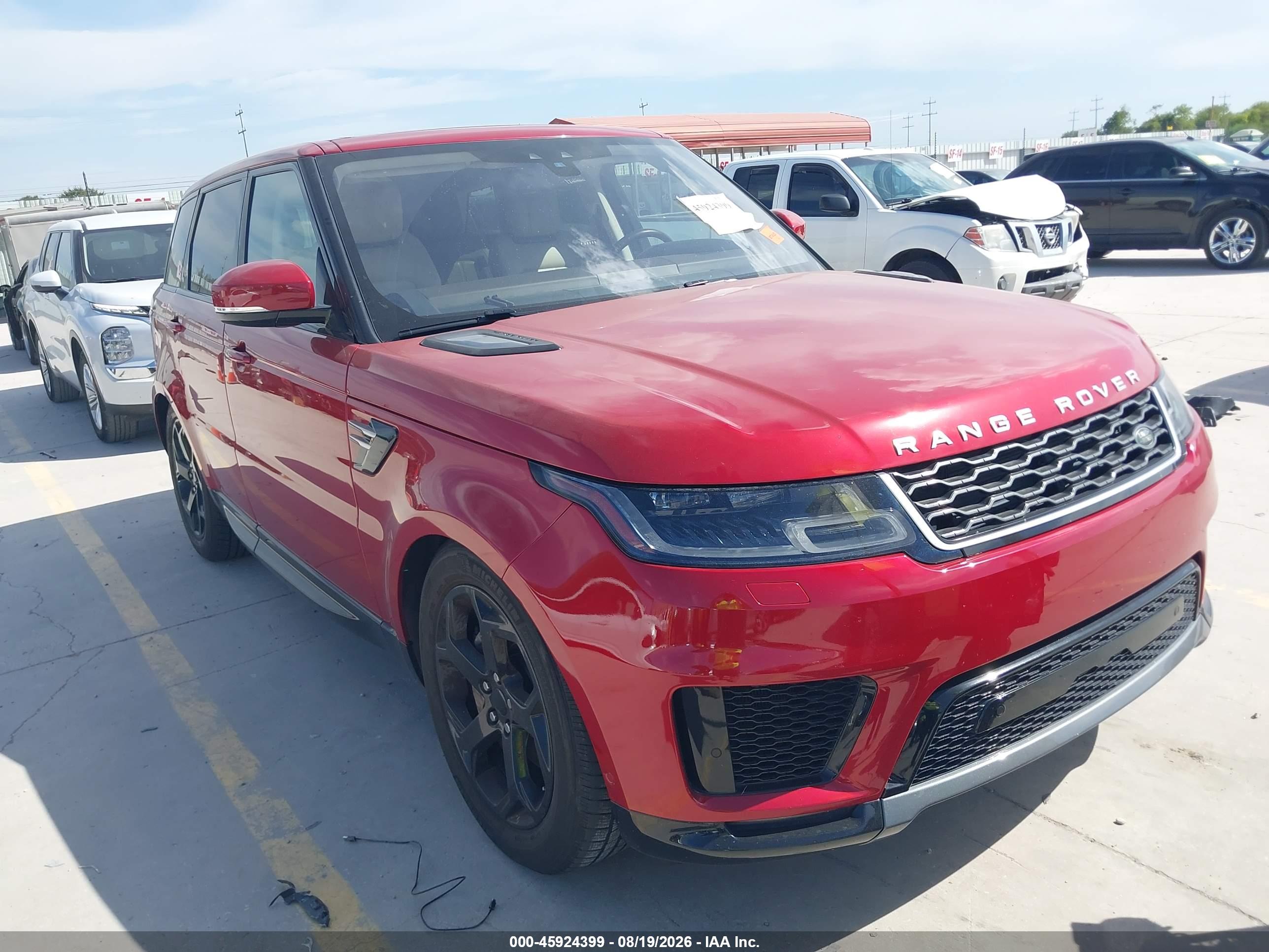 2019 LAND ROVER RANGE ROVER SPORT HSE MHEV